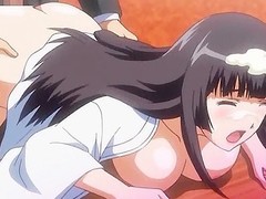 Sexy hentai chick is fucked not susceptible the cabinet