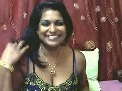 An Indian breasty cam model