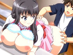 Bigboobed hentai be nostalgic for wetpussy fucked and swallowing cum