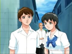 3d anime schoolboy stealing his dream girl undies